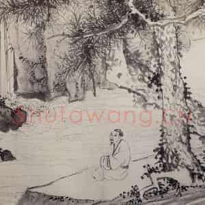 明代 文征明《杂画四段卷》国画综合作品图片鉴赏