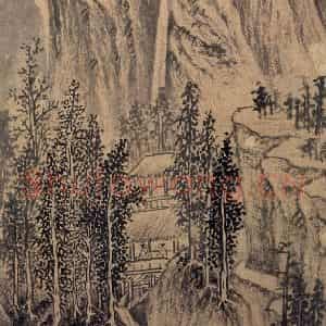 明代 文征明《山水册》国画山水作品图片鉴赏