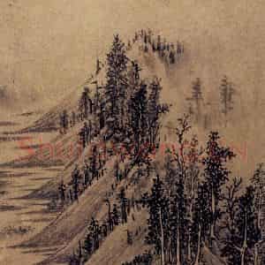 明代 文征明《山水册》国画山水作品图片鉴赏