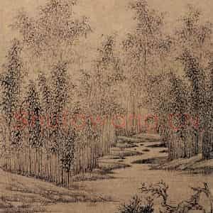 明代 文征明《山水册》国画山水作品图片鉴赏