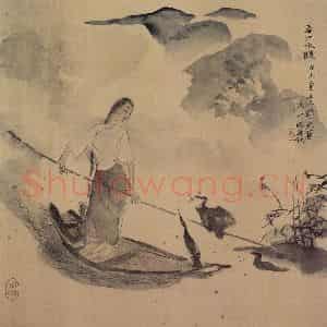 1991年 吴山明《春江水暖》国画综合作品图片鉴赏