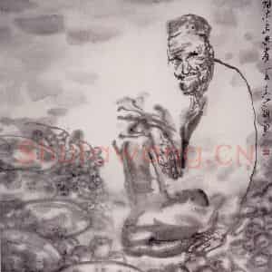 1995年 吴山明《帕米尔果农》国画人物作品图片鉴赏