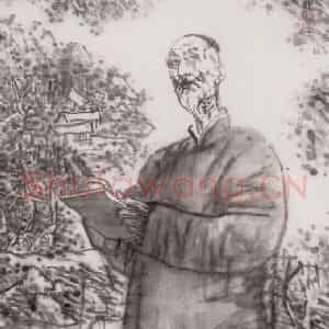 1996年 吴山明《造化为师》国画综合作品图片鉴赏