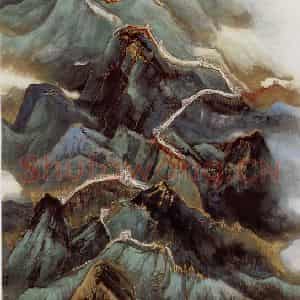 1984年 何海霞《东方巨龙》国画山水写意作品图片鉴赏