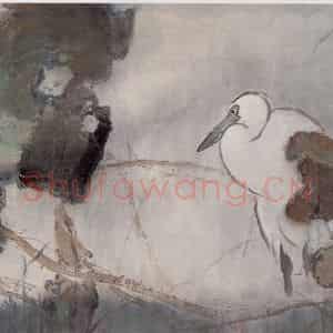 2001年 杨善深《天教多结再生缘》国画花鸟作品图片鉴赏