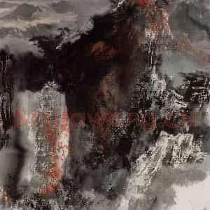 近现代 宋雨桂《菁山行》国画山水作品图片鉴赏