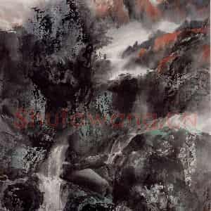 近现代 宋雨桂《菁山行》国画山水作品图片鉴赏