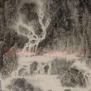 近现代 宋雨桂《长江明珠图》国画山水作品图片鉴赏