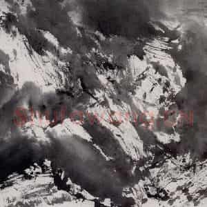 近现代 宋雨桂《寒云赋》国画山水作品图片鉴赏