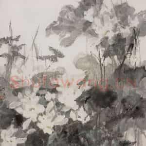 近现代 宋雨桂《仙子图》国画山水作品图片鉴赏