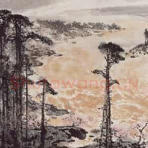 1978年 刘宝纯《黄河颂》国画山水作品图片鉴赏