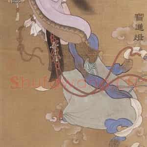 1982年 任率英《宝莲灯》国画人物作品图片鉴赏