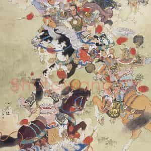 1983年 任率英《八大锤》国画人物作品图片鉴赏