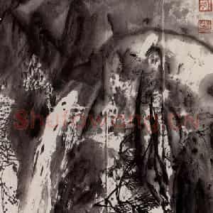 1995年 杜滋龄《高山流水》国画综合作品图片鉴赏