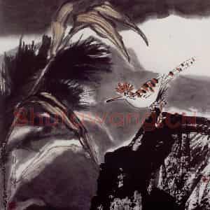 2002年 隋易夫《暑往寒来》国画花鸟作品图片鉴赏