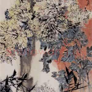 1986年 郭怡孮《秋光烂漫》国画花鸟作品图片鉴赏