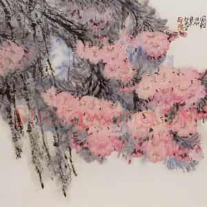 1986年 郭怡孮《日暖风轻》国画花鸟作品图片鉴赏
