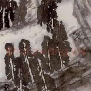 2002年 李宝林《情系帕米尔》国画山水作品图片鉴赏