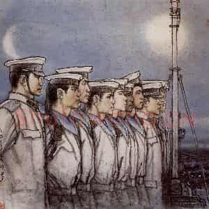 1987年 李宝林《从初一到十五》国画人物作品图片鉴赏