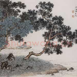 近现代 陈少梅《少梅绝诣册》国画综合作品图片鉴赏
