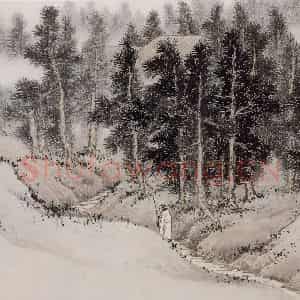 近现代 陈少梅《少梅绝诣册》国画综合作品图片鉴赏