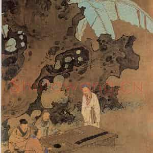 近现代 陈少梅《高士条屏》国画综合作品图片鉴赏