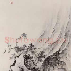 近现代 陈少梅《无量寿佛》国画综合作品图片鉴赏
