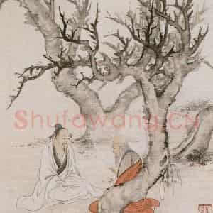 近现代 陈少梅《观音图册》国画综合作品图片鉴赏