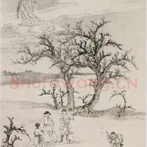 近现代 陈少梅《观音图册》国画综合作品图片鉴赏
