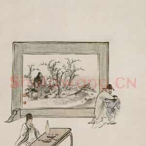 近现代 陈少梅《观音图册》国画综合作品图片鉴赏