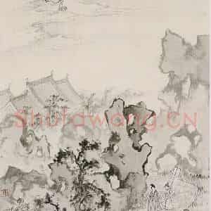 近现代 陈少梅《观音图册》国画综合作品图片鉴赏