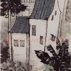 1962年 石鲁《南国之晨》国画人物写意作品图片鉴赏
