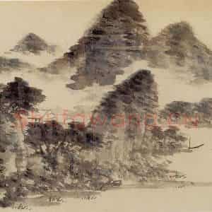 1962年 汪慎生《黄山雁荡记游合册》国画花鸟写意作品图片鉴赏