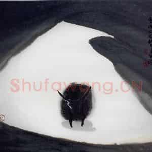 2000年 周韶华《雪域之灵》国画综合作品图片鉴赏