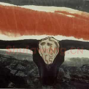 1996年 周韶华《力之崇拜》国画综合作品图片鉴赏