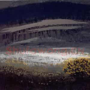 1998年 周韶华《野花》国画花鸟作品图片鉴赏