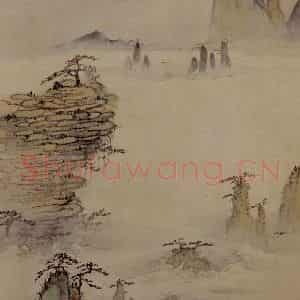 明末清初 石涛《黄山图册21开》国画山水作品图片鉴赏