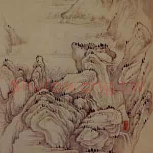 明末清初 石涛《黄山图册21开》国画山水作品图片鉴赏