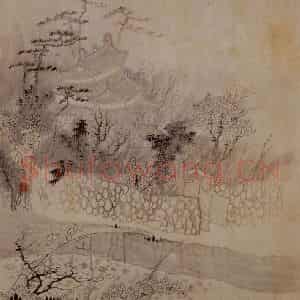 明末清初 石涛《黄山图册21开》国画山水作品图片鉴赏