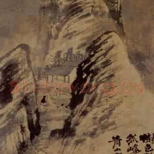 明末清初 石涛《黄山游踪》国画山水作品图片鉴赏