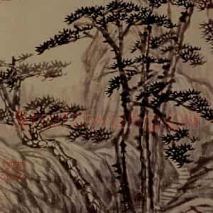 明末清初 石涛《金山龙游寺图册》国画山水作品图片鉴赏