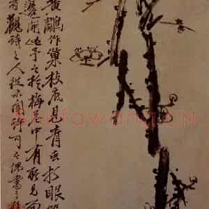 明末清初 石涛《花卉图册》国画花鸟作品图片鉴赏