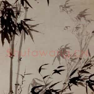 明末清初 石涛《临风长啸图》国画花鸟作品图片鉴赏