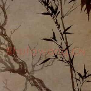 明末清初 石涛《竹石枯木图》国画花鸟作品图片鉴赏