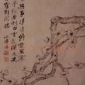 明末清初 石涛《山水花卉册》国画花鸟作品图片鉴赏