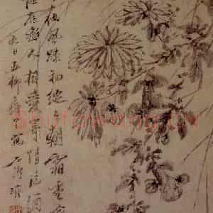 明末清初 石涛《山水花卉册》国画花鸟作品图片鉴赏