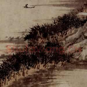明末清初 石涛《四段景》国画山水作品图片鉴赏