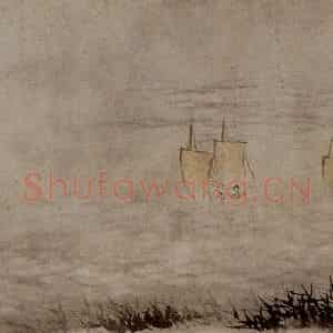明末清初 石涛《四段景》国画山水作品图片鉴赏