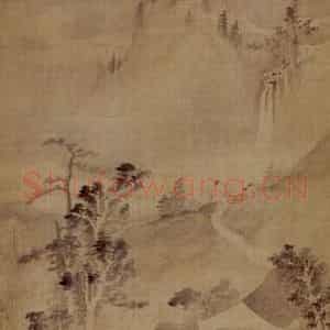 明末清初 石涛《十二条屏》国画山水作品图片鉴赏