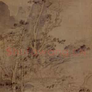 明末清初 石涛《十二条屏》国画山水作品图片鉴赏